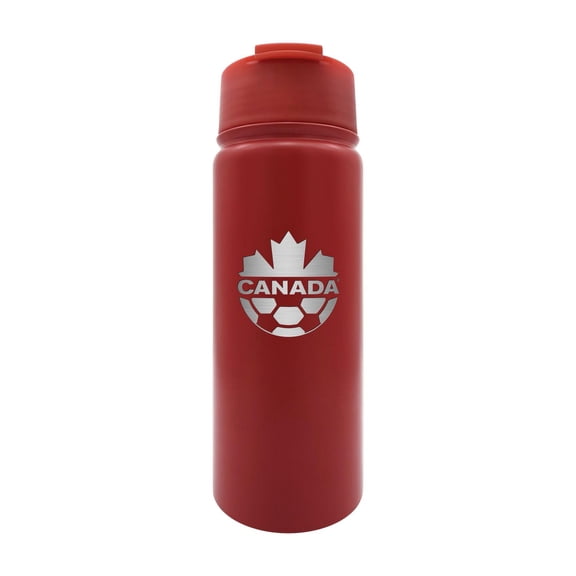 BOUTEILLE D'EAU EN ACIER INOXYDABLE 18OZ SOCCER