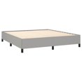 thumbnail image 3 of vidaXL Bed Frame Upholstered Platform Bed with Wooden Slats Support Fabric, 3 of 7