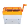 thumbnail image 2 of Anggrek Portable Manual Paper Shredder, Strip Cut Shredder, Compact Structure, with Hand Crank, Transparent, 1 Count, 2 of 8