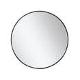 thumbnail image 1 of Rond mirror with aluminum frame 35.5 inch (90.17 cm), 1 of 3