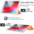 thumbnail image 2 of iPad Pro 12.9 2nd Gen 2017 Hard Back Case A1670 MQDC2LL/A MQDD2LL/A MQDA2LL/A A1671 MP6H2LL/A MP6J2LL/A MP6G2LL/A MPL02LL/A MPL12LL/A MPKY2LL/A A1821 MQEF2LL/A MQED2LL/A MQEK2LL/A - Orange, 2 of 8