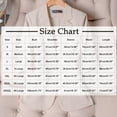 thumbnail image 3 of Soki Women's 3/4 Sleeve Lightweight Work Office Blazer Jacket (S-3XL), 3 of 4