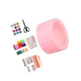 thumbnail image 4 of facefd Bulles Double Face pour Enfants Classe Bricolage Fait Main 1 Rouleau avec Outils Complets Rose, 4 of 9