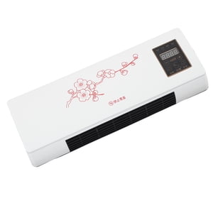 Mini Air Conditioners, Small Wall Air Conditioner With Remote Electric Space Heater For Indoor Use Wall Mounted Heater Fan Digital Display Air Conditioning For Bedroom