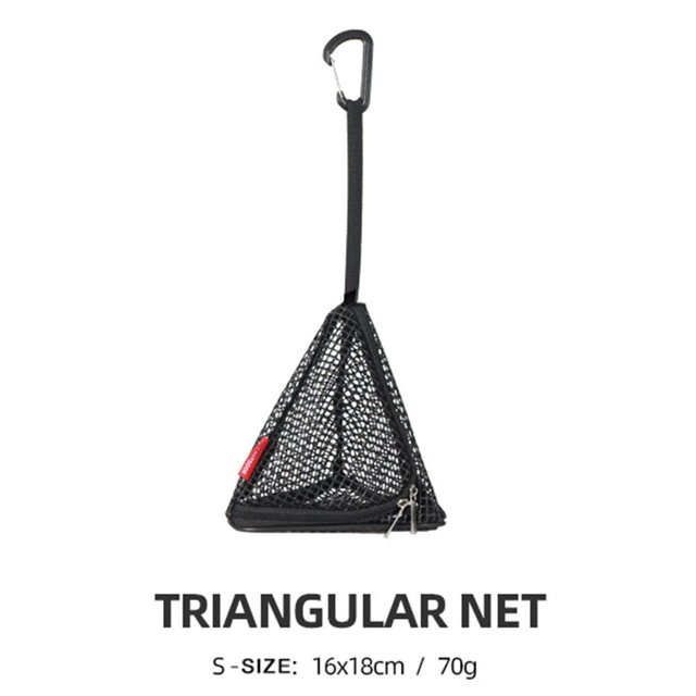 facefd Outdoor Drying Hanging MeshStorage Net Tent Food Dryer Net Basket 40x43cm