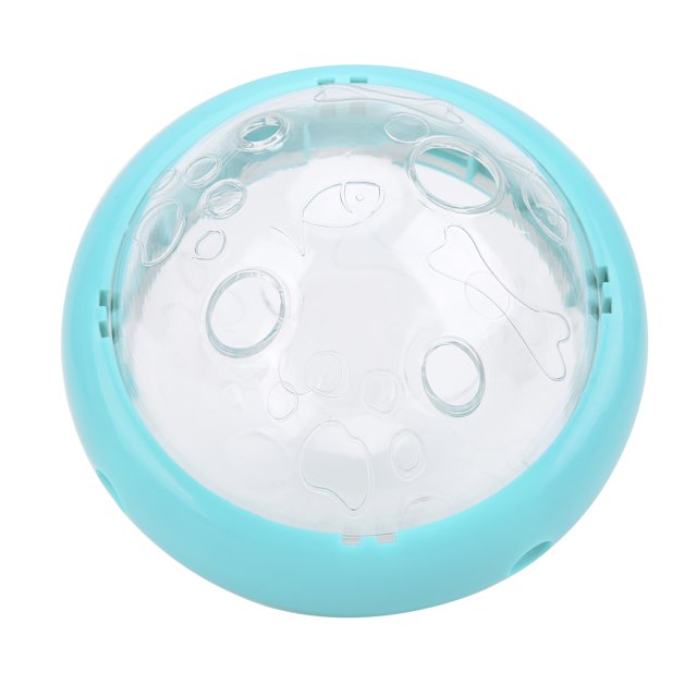 Food Dispenser Toy, Pet Food Dispensing Puzzle Toy Durable With Anti-bite Materials For Entertainment Peacock Blue