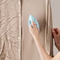 thumbnail image 2 of Leodye 1PCS Handheld Iron Home Portable Ironing Machines Mini Compact Dormitory Garment Clothes Iron-5.31x3.27x2.95in, 2 of 6