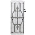 thumbnail image 4 of 30''W x 72''L Bi-Fold Granite White Plastic Folding Table, 4 of 8