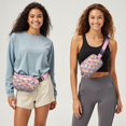 thumbnail image 3 of Boho Tropical Paradise Belt Bag – Colorful Palm Tree Fanny Pack with Hawaii Island Aesthetic, 3 of 4