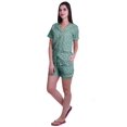 thumbnail image 2 of Moomaya Sleep Sets For Women With Shorts Pj Printed Short Sleeve Sleep Tops, 2 of 6