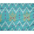 thumbnail image 4 of oneOone Polyester Lycra Fabric Paisley & Chevron Ikat Print Fabric BTY 56 Inch Wide, 4 of 4
