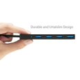 thumbnail image 4 of 4-Port USB 3.0 Hub, Ultra-Slim Data USB Hub, for MacBook, Mac Pro, Mac Mini, iMac, Surface Pro, XPS, PC, Flash Drive, Mobile HDD (U1 0.59ft), 4 of 4