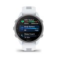 thumbnail image 2 of Garmin Forerunner 170 Music GPS Running Smartwatch with Onboard Music Storage & AMOLED Display - Whitestone, 2 of 5