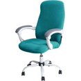 thumbnail image 1 of ORUYROP Office Chair Cover Water Resistant Laurel Green Stretch Jacquard Computer Chair Slipcover for Armrest Chairs S, 1 of 7
