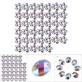 thumbnail image 3 of Bouton de Cristal, 200pcs/pack Résine Acrylique Flatback Résine à Coudre Bouton Flatback Cristal Meilleur dans la Classe, 3 of 3