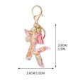 thumbnail image 2 of TopLLC New English Letter Keychain Hanger Car Keychain Bag Accessories Suspension components, 2 of 2