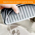 thumbnail image 3 of Plateau de Récupération pour Réfrigérateur, Distributeur de Glace et d'Eau en Silicone, Plateau de Récupération d'Eau, Découpable et Redimensionnable, 3 of 5