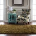 thumbnail image 3 of Tapis à poils longs Confetti vert herbe & marron de 5 pi. x 7 pi., 3 of 4