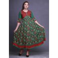 thumbnail image 2 of Bimba Kurti Longue Imprimée pour Femmes Robe Anarkali Indienne Haut Tunique Décontracté, 2 of 5
