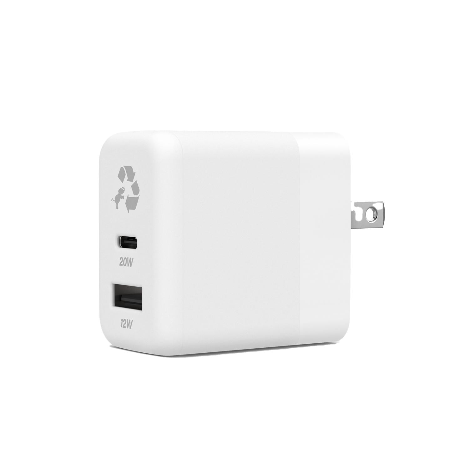 Nimble Adaptateur Électrique Power Delivery 32W US Plug Blanc