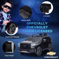 thumbnail image 4 of Aosom 12V Licensed Chevrolet TAHOE Ride on Car, Toddler Electric Car Black, 4 of 9
