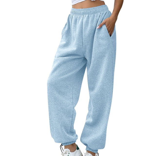 Pantalons de Course pour Femmes Grande Taille Pantalons de Sport Décontractés