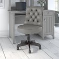 thumbnail image 2 of Bush Chaise de Bureau en Similicuir Gris Clair, 2 of 7