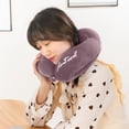 thumbnail image 2 of Pillow for U Shaped Neck Pillow Support Ergonomic Design Enhancing Sleep Comfort and Neck Health, 2 of 5