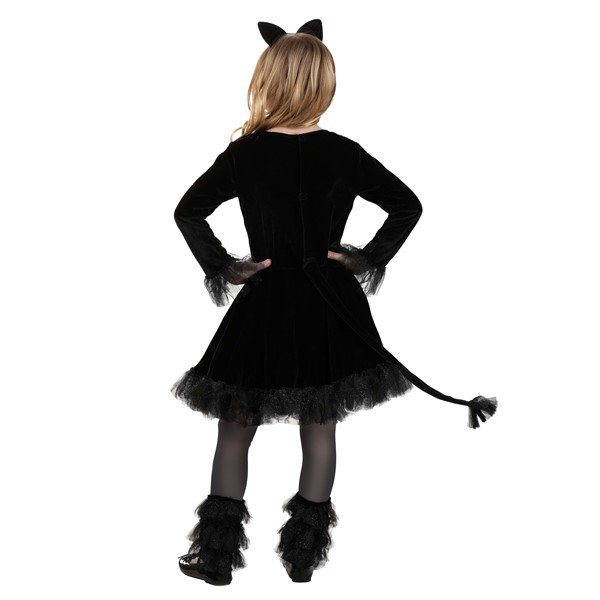 Precious Girl's Black Cat Costume