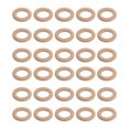 thumbnail image 3 of Wooden Rings, Sturdy Beech 30Pcs Macrame Rings  For DIY 4cm/1.6in,5cm/2.0in, 3 of 8