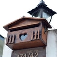 thumbnail image 4 of Retro Style Outdoor Lockable Secure Mail Letter Post Box Mailbox Postbox Vintage, 4 of 8