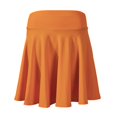 thumbnail image 5 of LNGOOR Jupe Patineuse Mini Plissée Extensible Décontractée pour Femmes avec Shorts Basique Polyvalente Taille Haute, 5 of 5