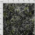 thumbnail image 3 of oneOone Rayon Green Fabric Floral Sewing Material Print Fabric By The Yard 56 Inch Wide, 3 of 4