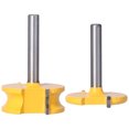 thumbnail image 3 of Joint Router Bits,2Pcs Router Bit Set Router Bit Set Bead Router Bit Set Remarkable Clarity, 3 of 8