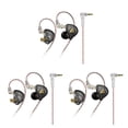 thumbnail image 1 of QualitChoice AK6 PLUS Écouteurs Filaires Oreillette à Réduction de Bruit Casque avec Embouts Noirs Sans Micro 3 Ensembles, 1 of 6
