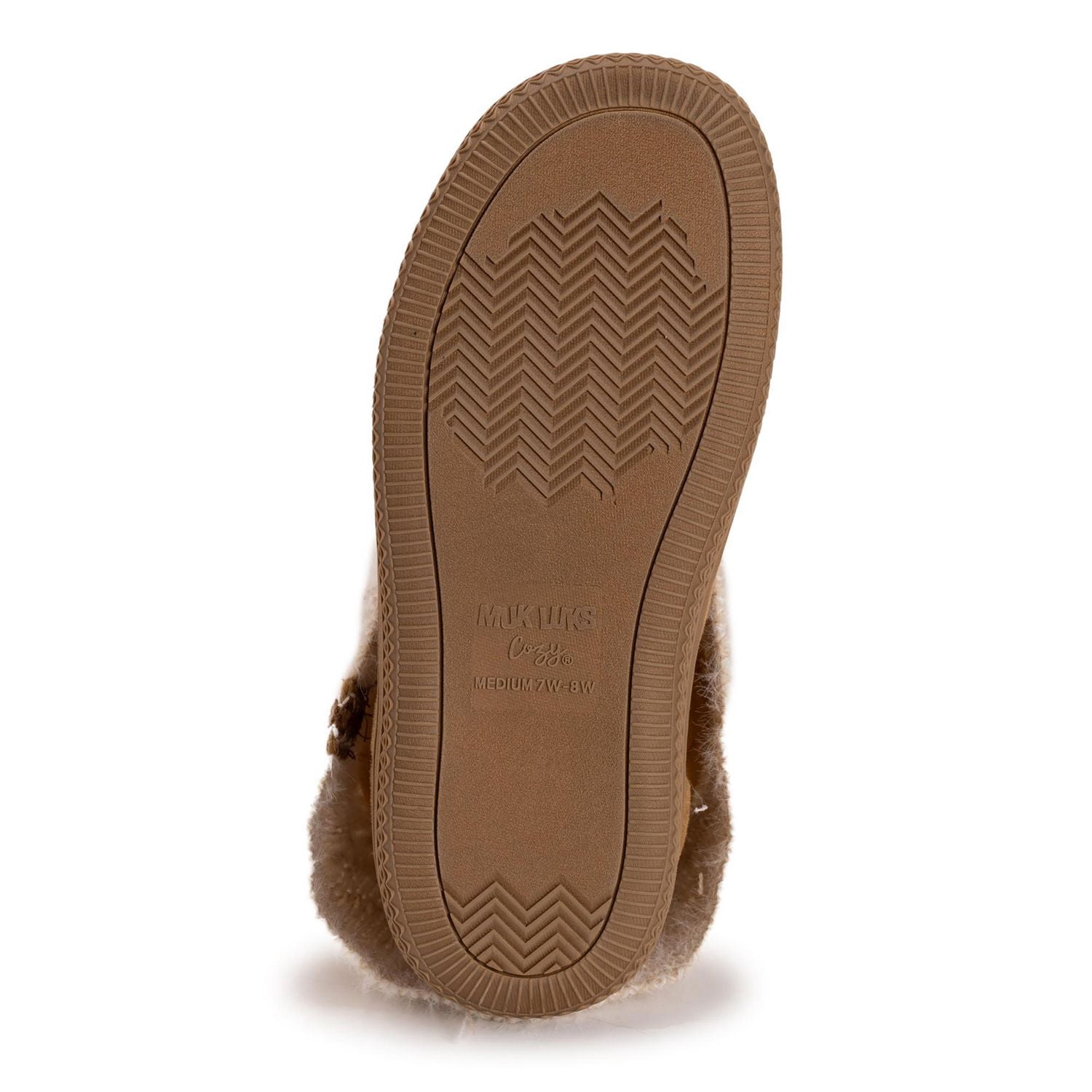 MUK LUKS Chaussons sabot convertibles pour femmes, couleur marron