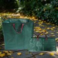 thumbnail image 4 of SIYTUAU Reusable Gardening Leaf Bag With Reinforced Handle Foldable And Portable Design Plastic Material For Yard Cleaning And Storage Leaf Bag 125L C, 4 of 7