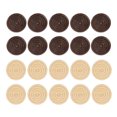 thumbnail image 1 of 96pcs Universal Round Backgammon Chess Chessman Wood Backgammon Chess Pieces, 1 of 8
