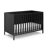 Graco Theo 3-in-1 Convertible Baby Crib, Black