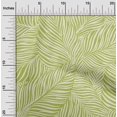 thumbnail image 2 of oneOone Polyester Lycra Green2 Tissu Feuilles Matière de Robe Tissu Imprimé Tissu au Yard 56 Pouces de Large, 2 of 5
