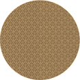 thumbnail image 1 of Ahgly Company Tapis d'Intérieur Ronds Transitionnels Orange Lavables à la Machine, 6 Pieds Rond, 1 of 7