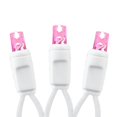 thumbnail image 3 of Novelty Lights 4x6 Pink Net Lights, 100 LED Outdoor Bush & Hedge Lights, 3 of 6
