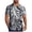 Black, variant on VBTAPA Men's Hawaiian Shirt Short Sleeve Tropical Vacation Button Down Shirt Summer Beach Floral Palm Shirts on Sale Sky Blue XXXXXL