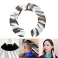 thumbnail image 3 of HILABEE Coiffeur de Salon Capes de Col de Coupe Outil de Protection pour Barbier Coiffure Femmes Brun Dégradé, 3 of 9
