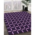 thumbnail image 3 of Ahgly Tapis Rectangulaire Lavable en Machine Intérieur Transitionnel Orchidée Violet, 3 Pieds x 5 Pieds, 3 of 7
