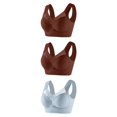 thumbnail image 1 of Timegard Womens Plus Size Bras No Underwire Full Coverage Mesh Breathable Comfort Everyday Bralette, 1 of 2