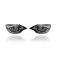thumbnail image 1 of Headlight Assembly - Cooling Direct Fit/For 921021W100, 921011W100 12-17 Kia Rio Sedan - Without LED Position, Pair, Left Driver + Right Passenger Set, NSF, 1 of 2
