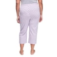 thumbnail image 3 of George Women's Plus Printed Sleep Capri, 3 of 6
