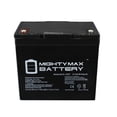 thumbnail image 3 of Batterie à Filetage Interne SLA 12 Volts 55 AH, 3 of 6