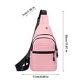 thumbnail image 2 of Tumotour Models Japanese Hundred Matching Chest Bag Men And Women Sports Bag, 2 of 5